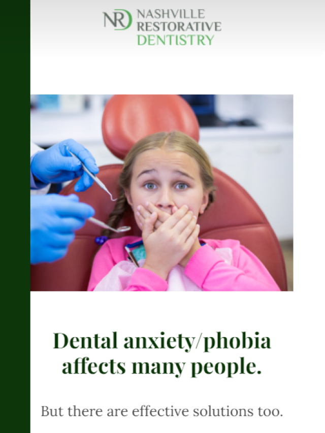 Dental Anxiety/Phobia
